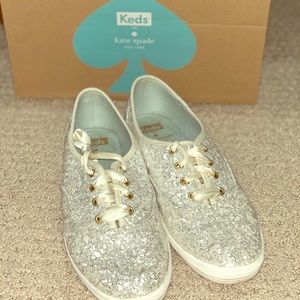 Kate Spade Glitter Keds